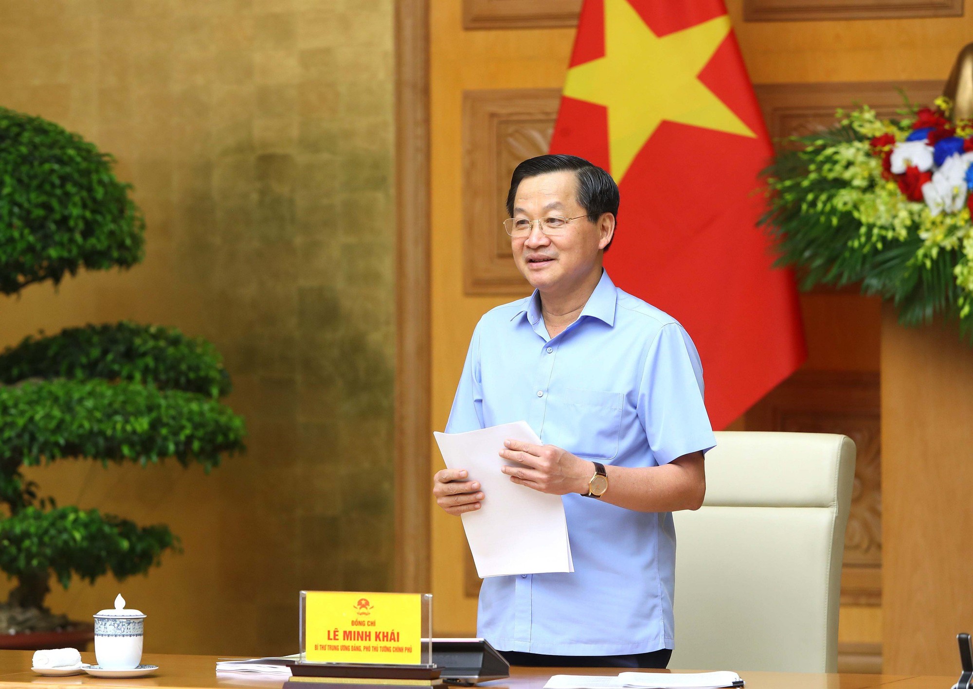 Phó Thủ tướng Lê Minh Khái: Hoàn thiện phương án xử lý dứt điểm dự án TISCO 2 và VTM - Ảnh 1.
