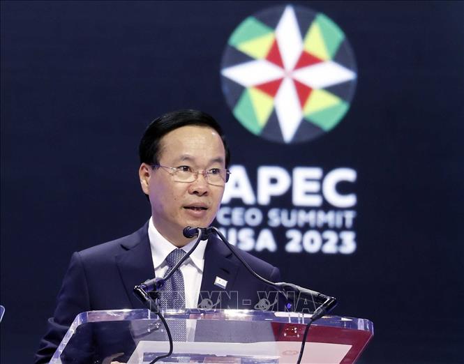 Toàn văn bài phát biểu của Chủ tịch nước tại Hội nghị Thượng đỉnh Doanh nghiệp APEC 2023- Ảnh 1.