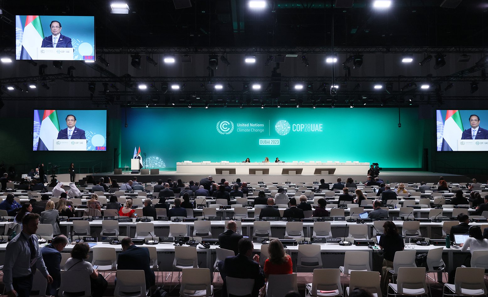 Chùm ảnh: Các hoạt động nổi bật của Thủ tướng trong ngày thứ hai tham dự COP 28- Ảnh 3.