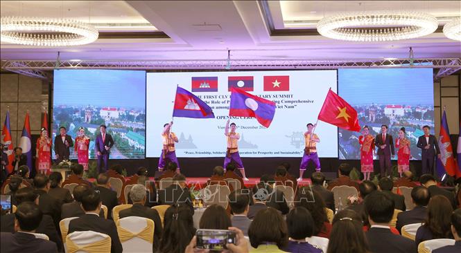 Khai mạc Hội nghị cấp cao Quốc hội ba nước Campuchia - Lào - Việt Nam- Ảnh 2.