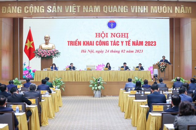 Thủ tướng Chính phủ dự Hội nghị triển khai công tác y tế năm 2023 - Ảnh 3.