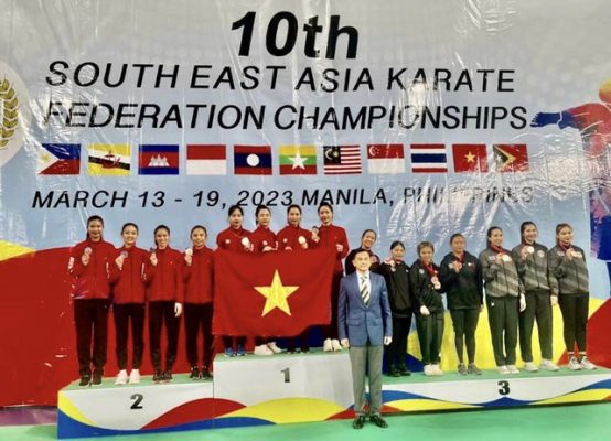 Đội tuyển Karate Việt Nam vô địch Đông Nam Á - Ảnh 1.