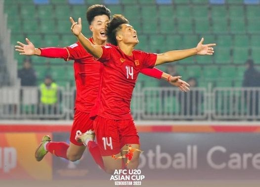 U20 Châu Á 2023: Liên tiếp thắng trận, 'Những ngôi Sao Vàng' độc chiếm ngôi đầu bảng tử thần - Ảnh 2.