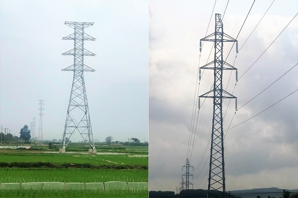 Dự án đường dây 110kV Quảng Xương - Sầm Sơn về đích sớm hơn 2 tháng - Ảnh 1. Dự án đường dây 110kV Quảng Xương - Sầm Sơn về đích sớm hơn 2 tháng - Ảnh 1.