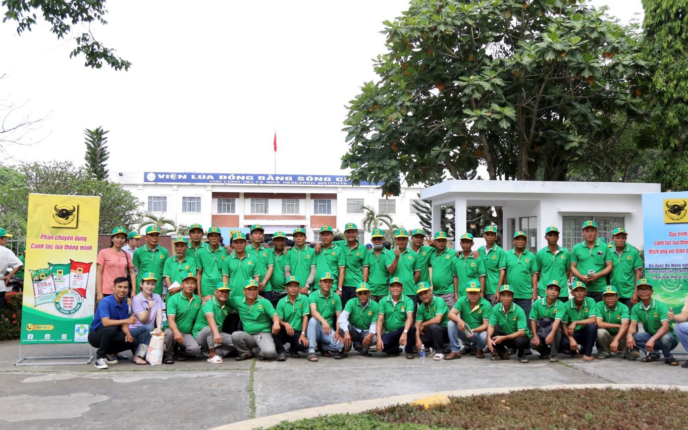 Canh tác lúa thông minh của Phân bón Bình Điền tham gia vào đề án 1 triệu ha chuyên canh lúa chất lượng cao