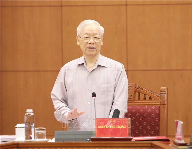 Tổng Bí thư Nguyễn Phú Trọng: Tiếp tục phòng, chống tham nhũng, tiêu cực quyết liệt, hiệu quả hơn - Ảnh 1.