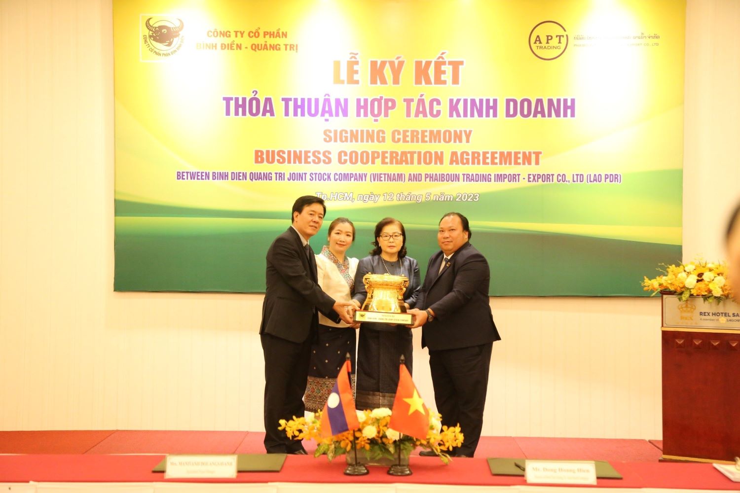 Bình Điền cung cấp giải pháp canh tác nông nghiệp tiên tiến cho nông dân Lào - Ảnh 1. Bình Điền cung cấp giải pháp canh tác nông nghiệp tiên tiến cho nông dân Lào - Ảnh 1.