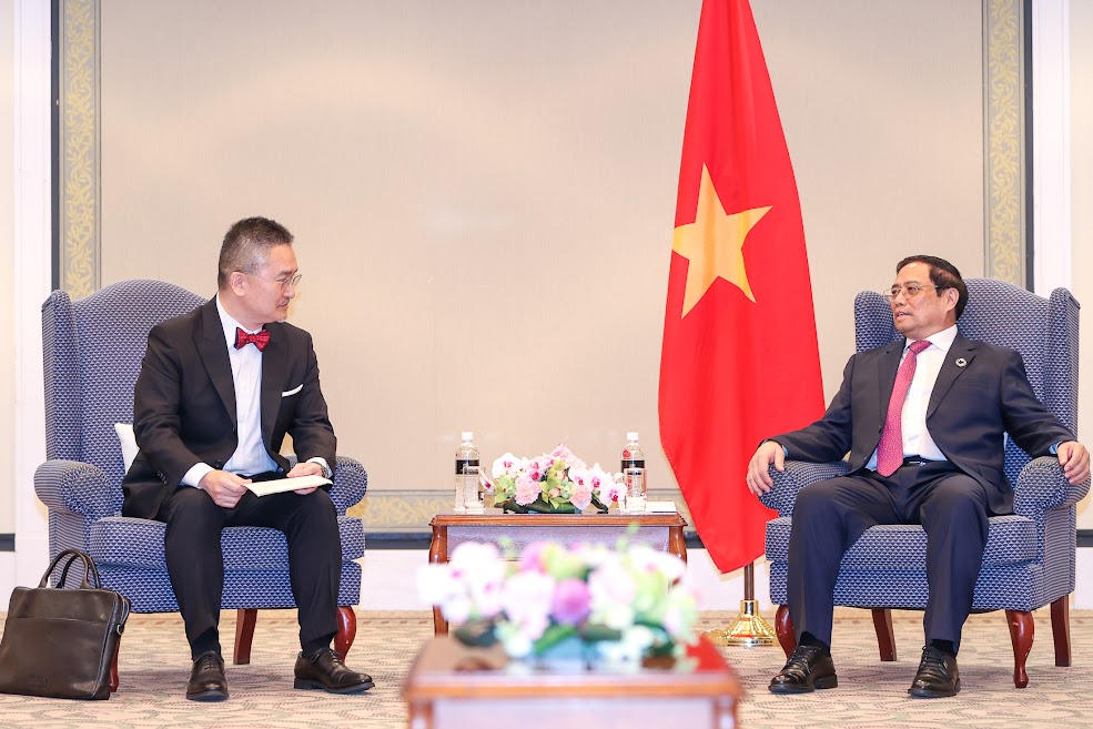 Thủ tướng tiếp lãnh đạo Mitsui: Tháo gỡ dứt điểm vướng mắc cho dự án khí 10 tỷ USD - Ảnh 1. Thủ tướng tiếp lãnh đạo Mitsui: Tháo gỡ dứt điểm vướng mắc cho dự án khí 10 tỷ USD - Ảnh 1.