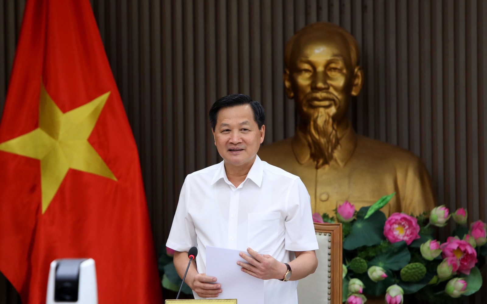 Phó Thủ tướng Lê Minh Khái: Đồng ý chủ trương bổ sung ngành điện hóa, ủng hộ Vinachem tăng vốn điều lệ