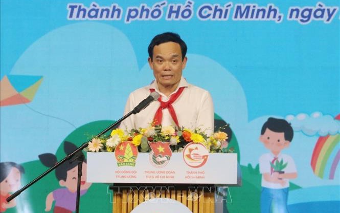 Ph&#243; Thủ tướng Trần Lưu Quang: Tạo m&#244;i trường l&#224;nh mạnh để trẻ em ph&#225;t triển to&#224;n diện