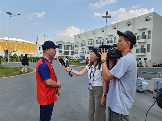 Đoàn Thể thao Việt Nam hoàn tất 'thủ tục' tại SEA Games 32 - Ảnh 3.