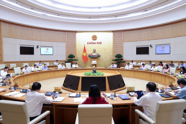 Thủ tướng Phạm Minh Chính chủ trì phiên họp Chính phủ chuyên đề xây dựng pháp luật - Ảnh 1.