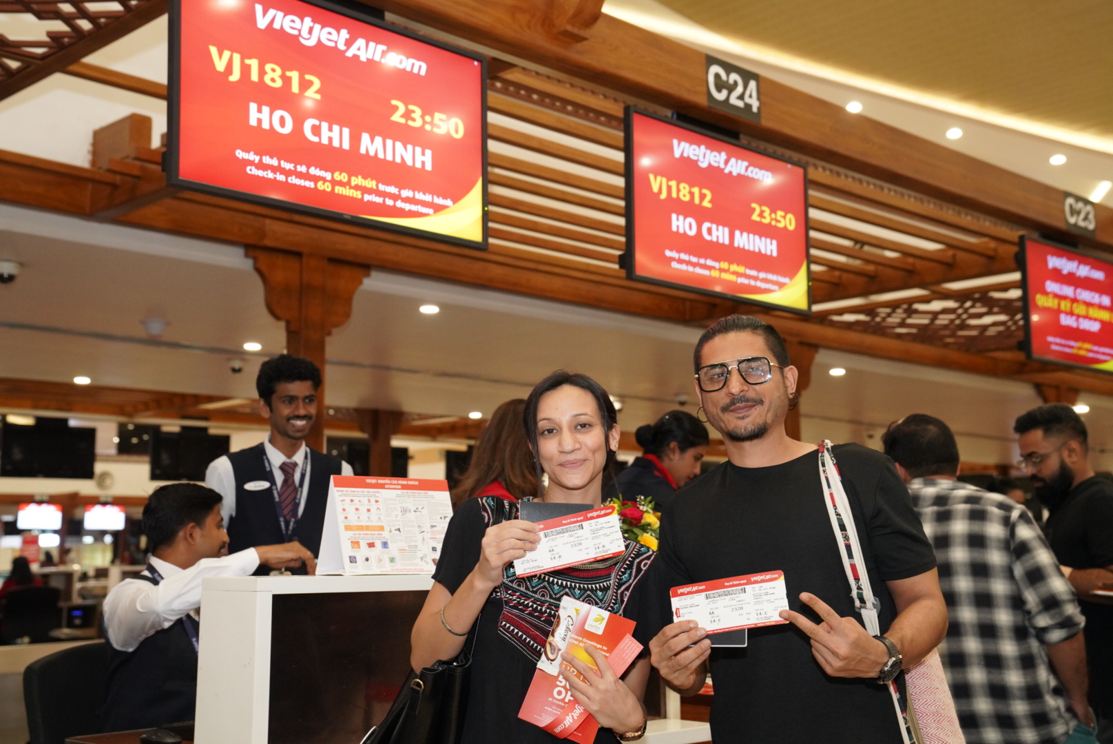 Vietjet khai trương đường bay thẳng đầu tiên từ Việt Nam đi Kochi (Ấn Độ) - Ảnh 1. Vietjet khai trương đường bay thẳng đầu tiên từ Việt Nam đi Kochi (Ấn Độ) - Ảnh 1.
