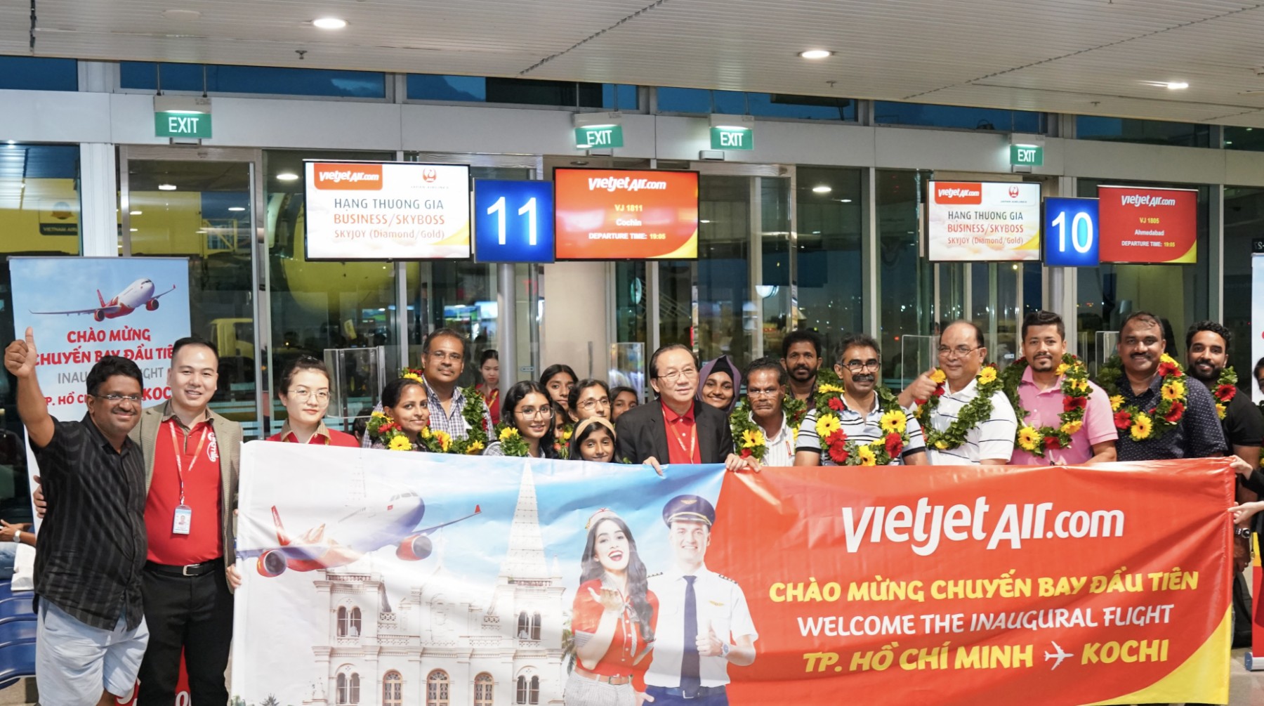 Vietjet khai trương đường bay thẳng đầu tiên từ Việt Nam đi Kochi (Ấn Độ) - Ảnh 2. Vietjet khai trương đường bay thẳng đầu tiên từ Việt Nam đi Kochi (Ấn Độ) - Ảnh 2.