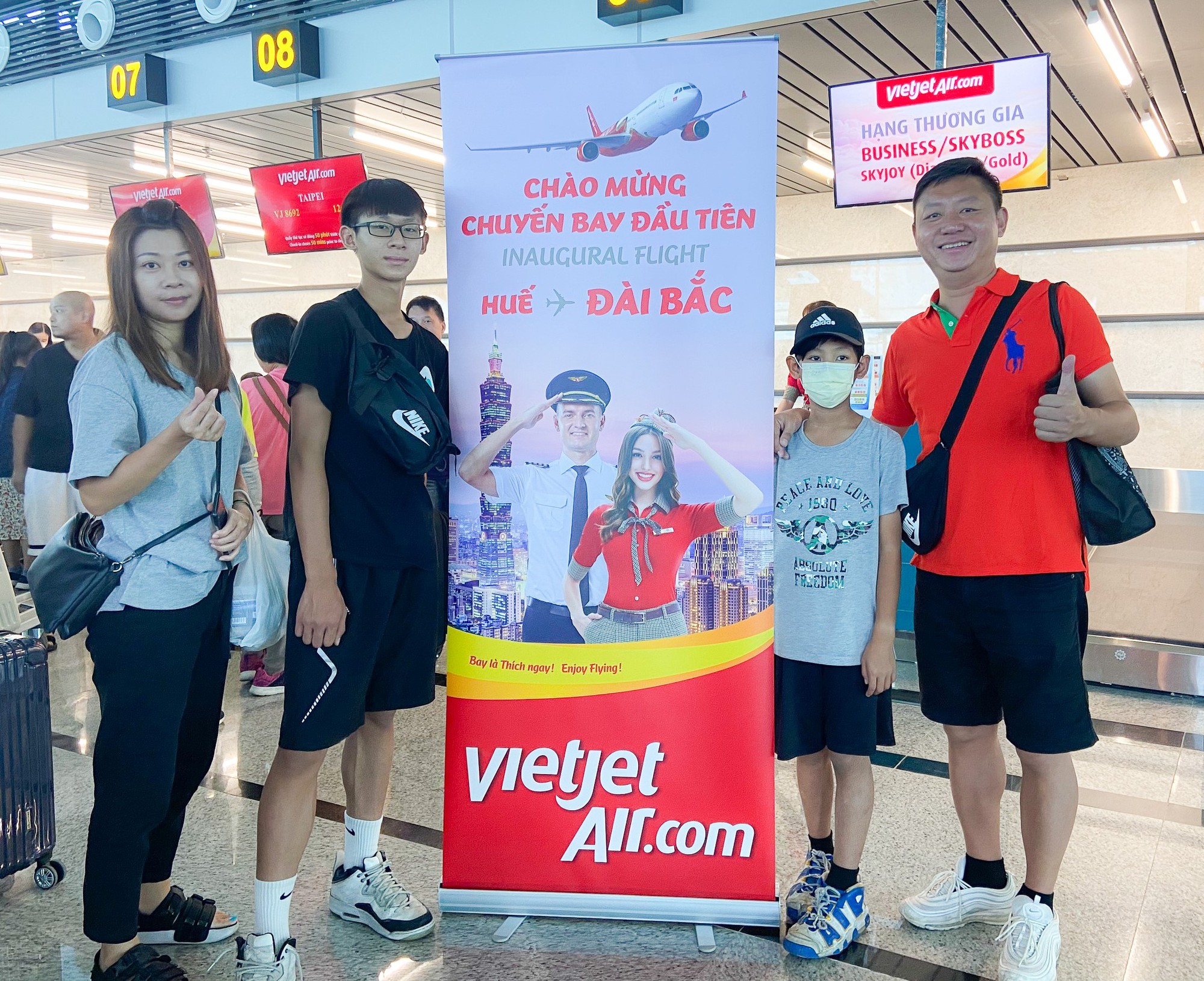Vietjet mở đường bay thẳng Huế - Đài Bắc - Ảnh 1. Vietjet mở đường bay thẳng Huế - Đài Bắc - Ảnh 1.