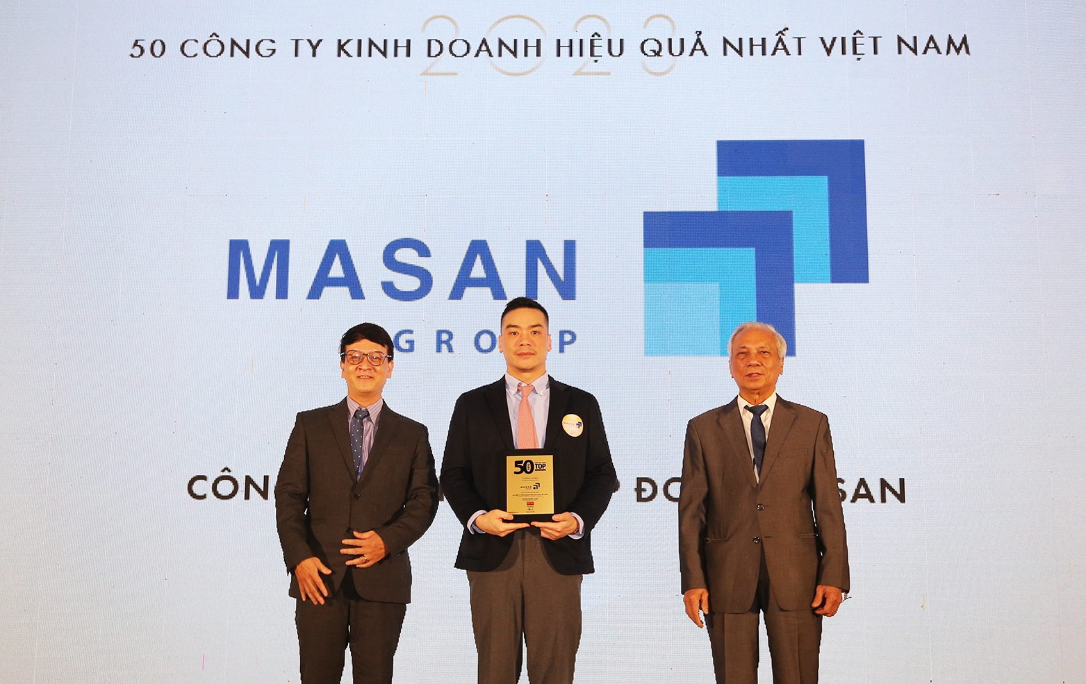 Masan 10 năm được vinh danh Top 50 công ty kinh doanh hiệu quả nhất Việt Nam - Ảnh 1. Masan 10 năm được vinh danh Top 50 công ty kinh doanh hiệu quả nhất Việt Nam - Ảnh 1.