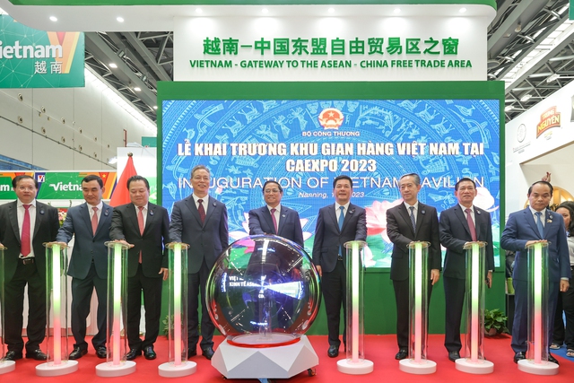 Thủ tướng Phạm Minh Chính kết thúc tốt đẹp chuyến công tác tham dự Hội chợ CAEXPO và Hội nghị CABIS tại Trung Quốc - Ảnh 5. Thủ tướng Phạm Minh Chính kết thúc tốt đẹp chuyến công tác tham dự Hội chợ CAEXPO và Hội nghị CABIS tại Trung Quốc - Ảnh 5.