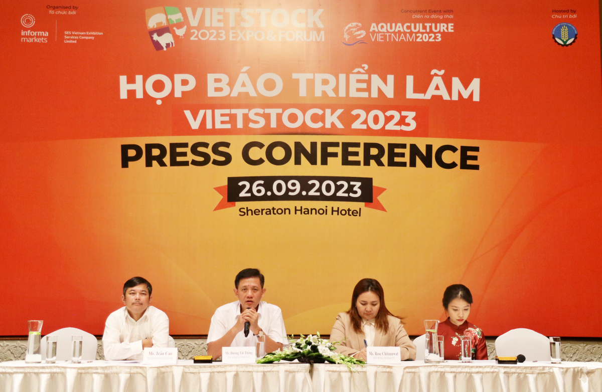 Vietstock: Triển lãm đầu ngành chăn nuôi - Ảnh 1. Vietstock: Triển lãm đầu ngành chăn nuôi - Ảnh 1.