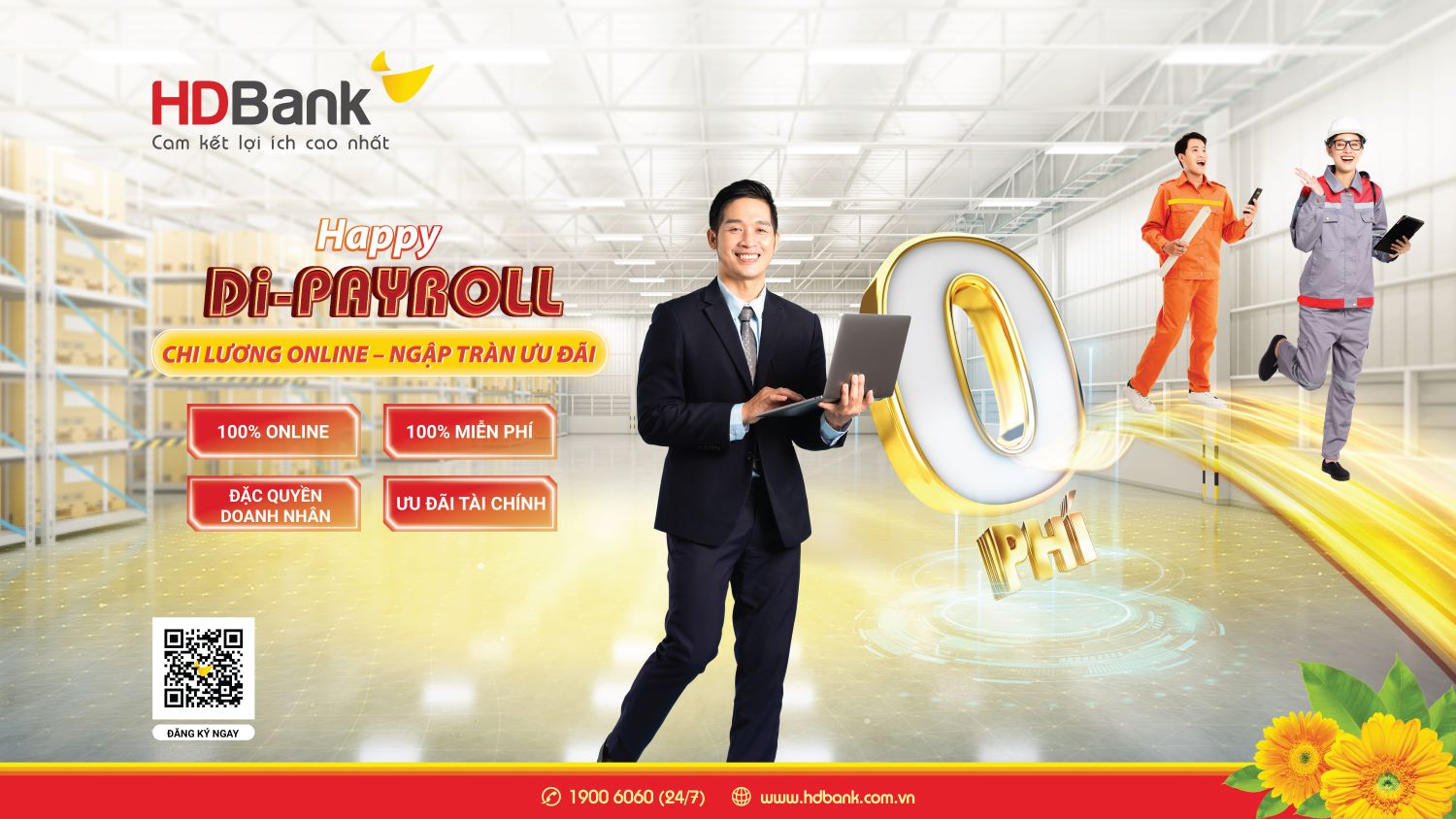 Happy Di- Payroll: Gói chi lương siêu ưu đãi dành cho Doanh nghiệp và người lao động - Ảnh 1. Happy Di- Payroll: Gói chi lương siêu ưu đãi dành cho Doanh nghiệp và người lao động - Ảnh 1.