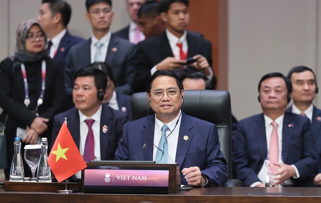 Thủ tướng Phạm Minh Chính kết thúc tốt đẹp chuyến công tác tham dự Hội nghị Cấp cao ASEAN 43 và các hội nghị liên quan - Ảnh 4.