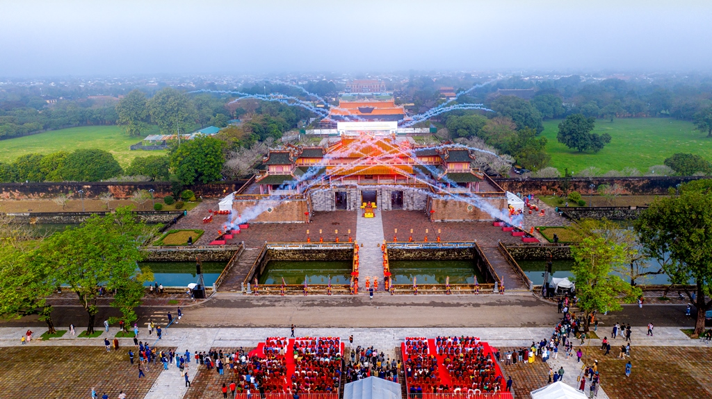 Khởi động Festival Huế 2024 và tái hiện Lễ Ban sóc triều Nguyễn