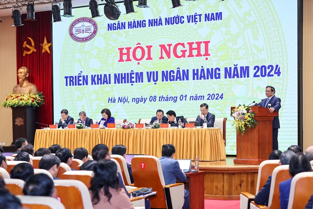 Thủ tướng Chính phủ dự Hội nghị triển khai nhiệm vụ năm 2024 của Ngân hàng Nhà nước Việt Nam- Ảnh 2.