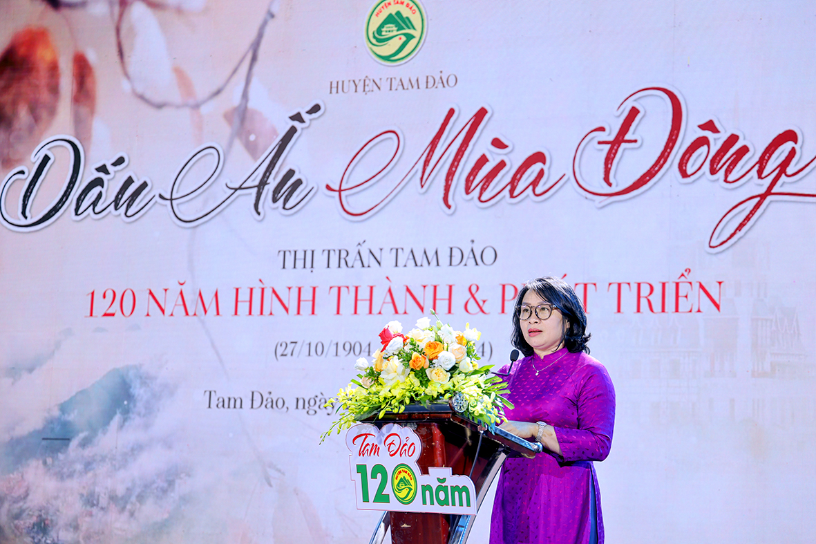 Chương trình “Dấu ấn mùa Đông” - Thị trấn Tam Đảo 120 năm hình thành và phát triển- Ảnh 1.