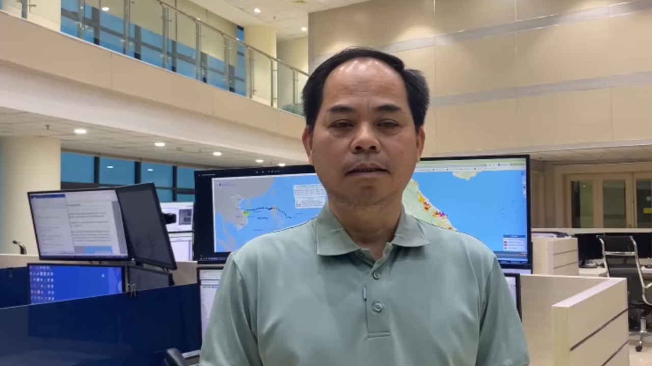Ông Vũ Anh Tuấn – Phó Trưởng phòng Dự báo thời tiết, Trung tâm Dự báo KTTVQG