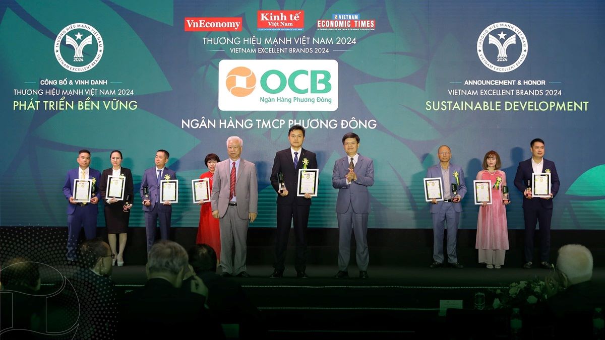 OCB nhiều năm liền đạt Thương hiệu mạnh Việt Nam 2024- Ảnh 1.