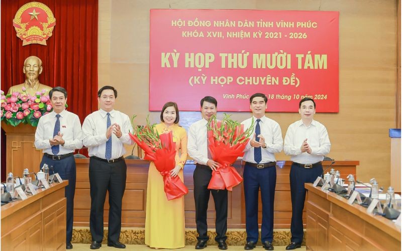 Phê chuẩn 2 Phó Chủ tịch UBND tỉnh Vĩnh Phúc- Ảnh 1.