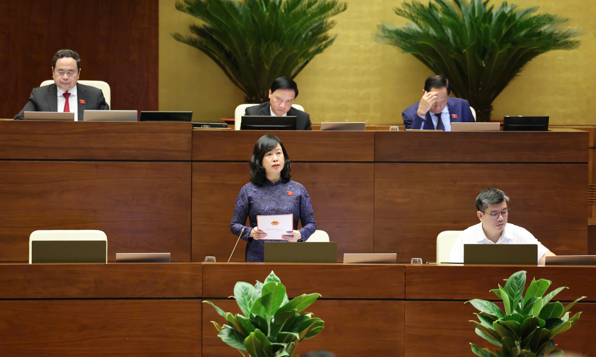 Bộ trưởng Đào Hồng Lan nói về 'giữ chân' cán bộ y tế, quản lý thực phẩm chức năng- Ảnh 1.