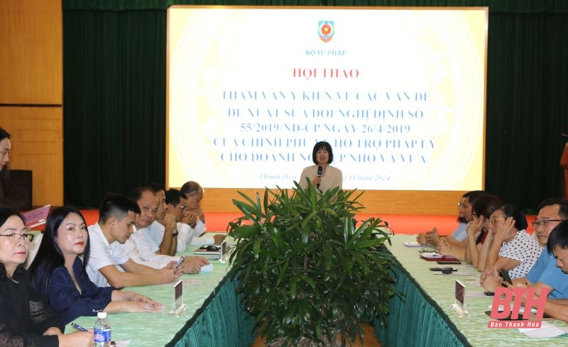Nâng cao hiểu biết, năng lực thực hiện pháp luật cho
doanh nghiệp nhỏ và vừa- Ảnh 1. Nâng cao hiểu biết, năng lực thực hiện pháp luật cho
doanh nghiệp nhỏ và vừa- Ảnh 1.