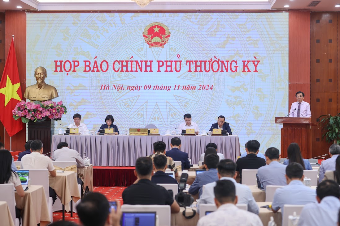 CẬP NHẬT: Họp báo Chính phủ thường kỳ tháng 10- Ảnh 2.