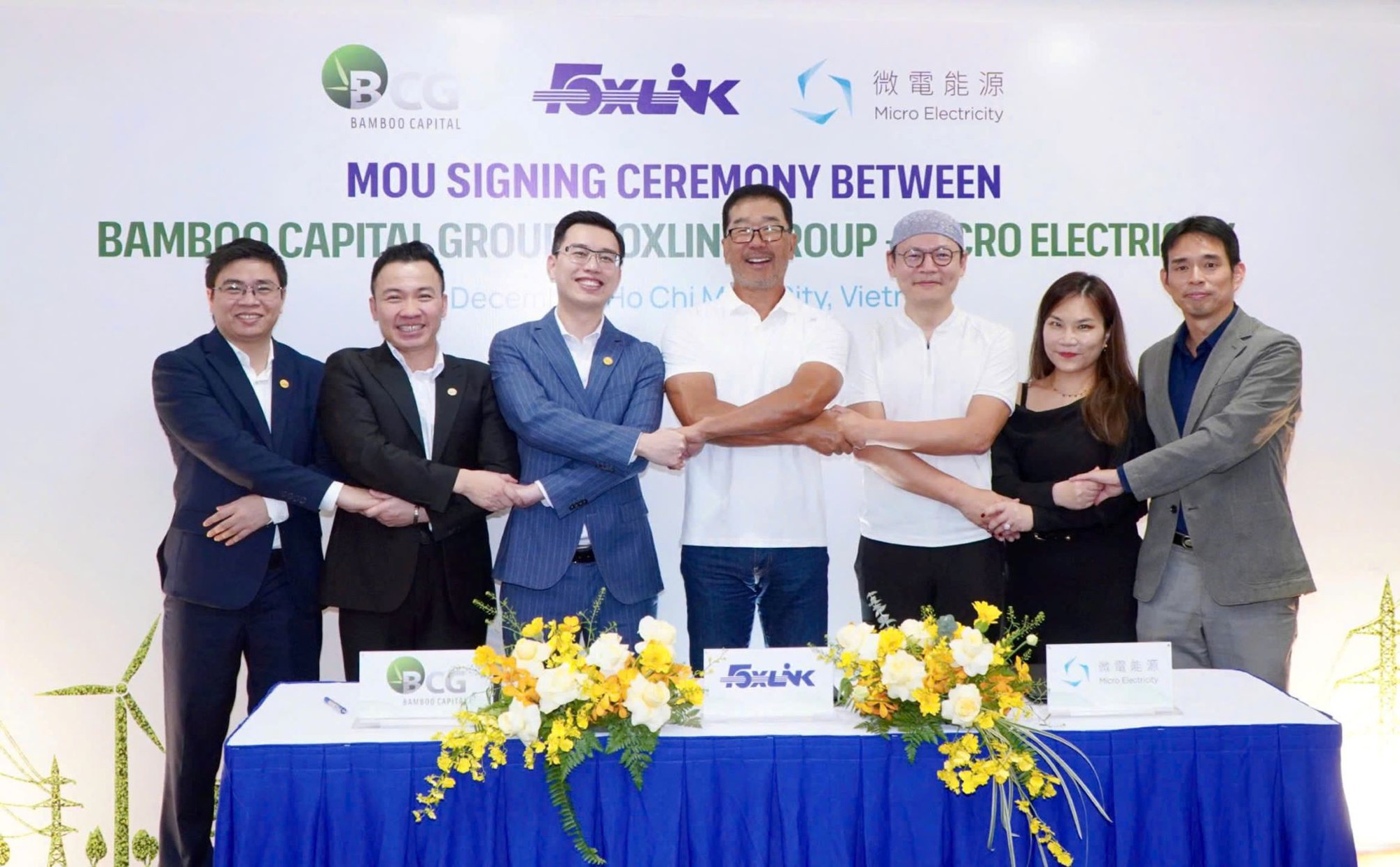 Bamboo Capital bắt tay Foxlink và Micro Electricity phát triển năng lượng tái tạo - Ảnh 2. Bamboo Capital bắt tay Foxlink và Micro Electricity phát triển năng lượng tái tạo - Ảnh 2.