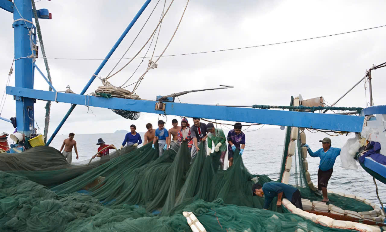 Kiên Giang đẩy mạnh tuyên truyền, xử lý tàu cá vi phạm chống khai thác IUU- Ảnh 2. Kiên Giang đẩy mạnh tuyên truyền, xử lý tàu cá vi phạm chống khai thác IUU- Ảnh 2.
