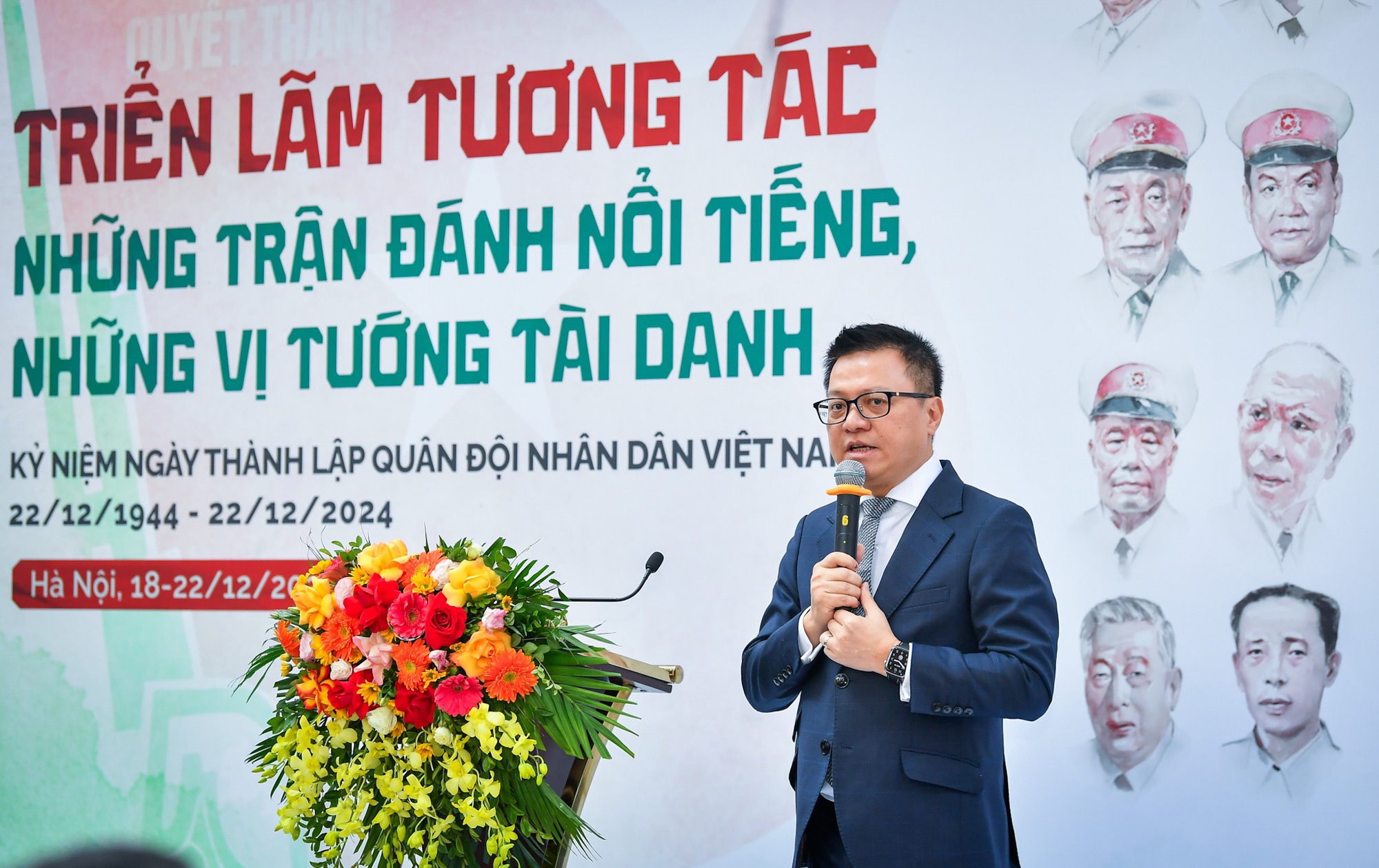 Triển lãm tương tác ‘Những trận đánh nổi tiếng, những vị tướng tài danh’- Ảnh 1.