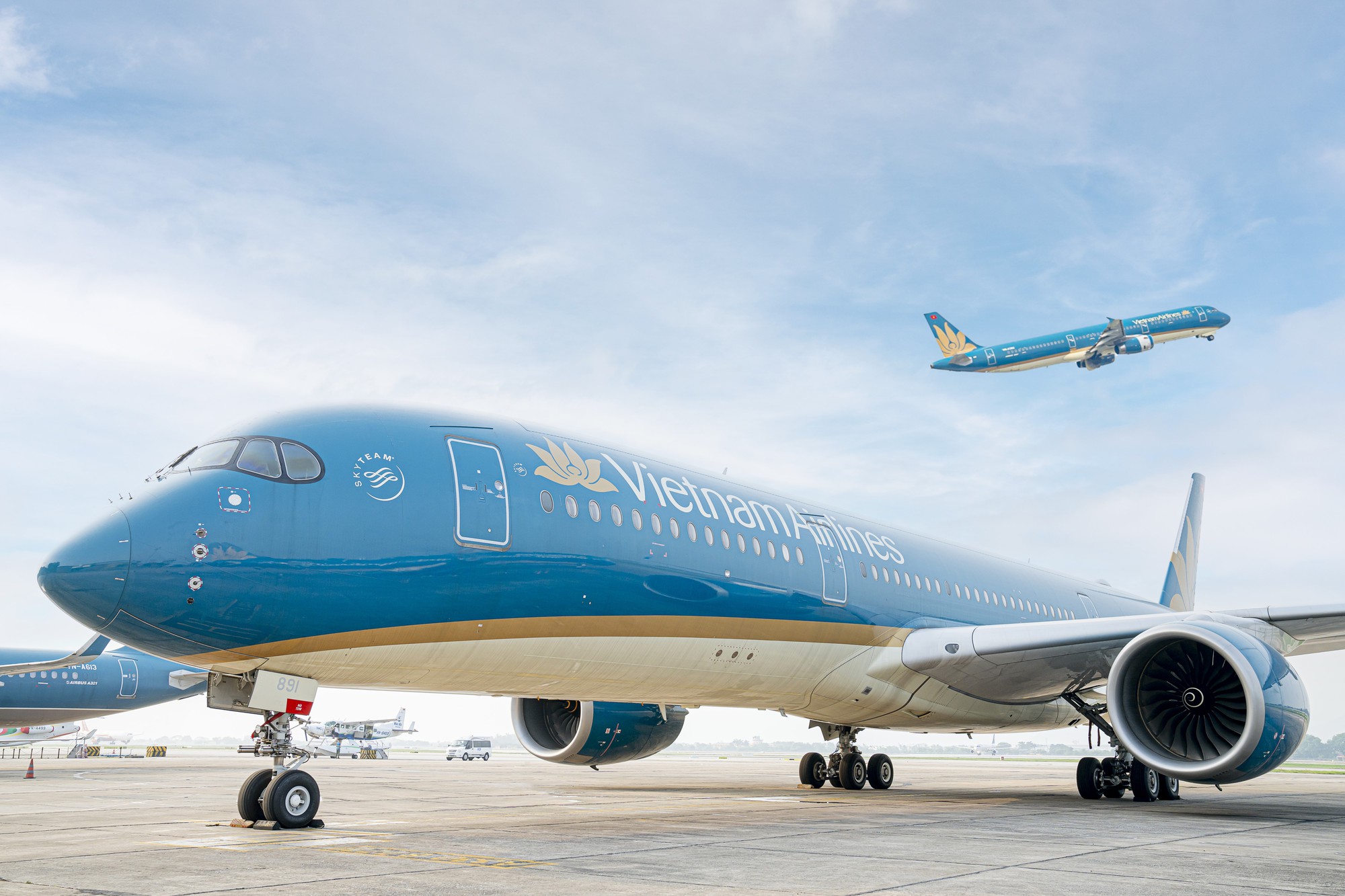 Vietnam Airlines đạt tỷ lệ chuyến bay đúng giờ vượt trội - Ảnh 1.