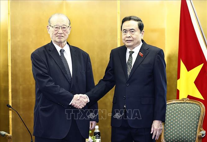 Chủ tịch Quốc hội Trần Thanh Mẫn tiếp Chủ tịch điều hành FEC và Chủ tịch HĐQT Tập đoàn Tokyu- Ảnh 1. Chủ tịch Quốc hội Trần Thanh Mẫn tiếp Chủ tịch điều hành FEC và Chủ tịch HĐQT Tập đoàn Tokyu- Ảnh 1.