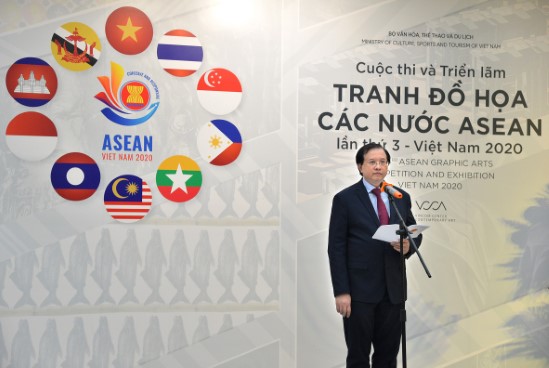 Cuộc thi và Triển lãm Tranh Đồ họa các nước ASEAN 2020