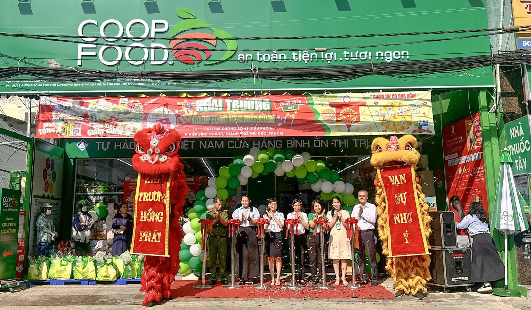 Co.op Food khai trương cửa hàng thứ 595- Ảnh 1. Co.op Food khai trương cửa hàng thứ 595- Ảnh 1.