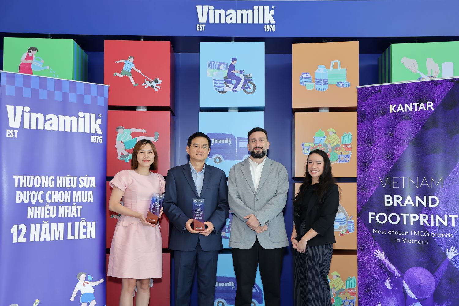Vinamilk là thương hiệu sữa được chọn mua nhiều nhất 12 năm liền- Ảnh 1. Vinamilk là thương hiệu sữa được chọn mua nhiều nhất 12 năm liền- Ảnh 1.