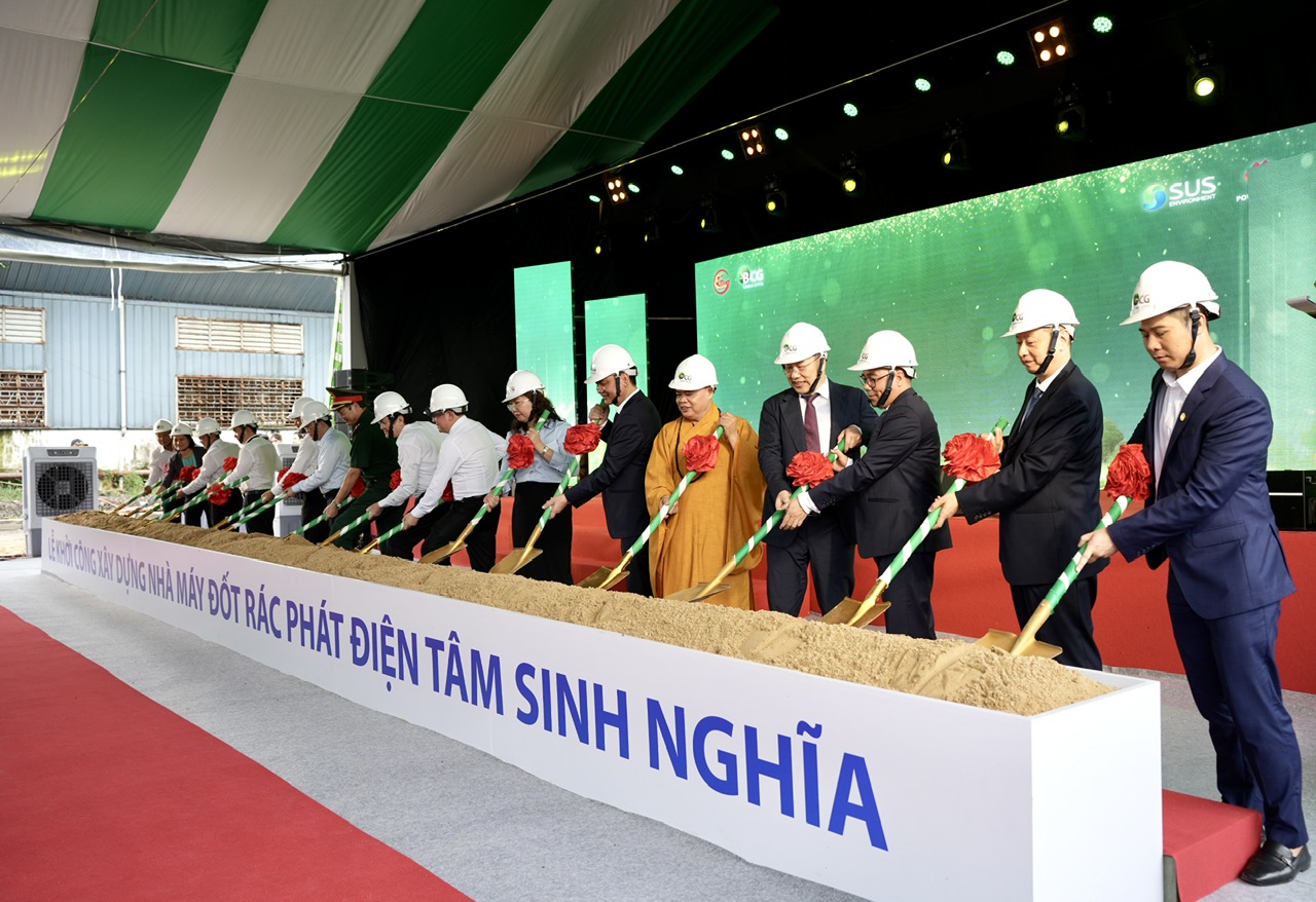 Bamboo Capital khởi công nhà máy đốt rác phát điện tại TPHCM- Ảnh 1. Bamboo Capital khởi công nhà máy đốt rác phát điện tại TPHCM- Ảnh 1.