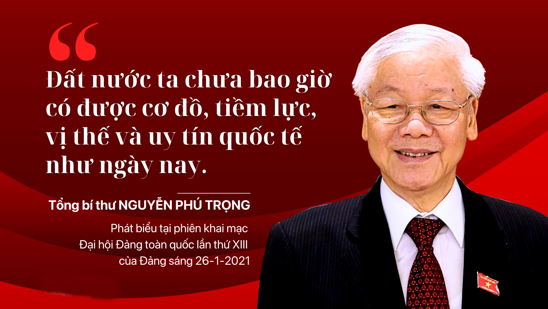 Câu nói hay của bác Trọng