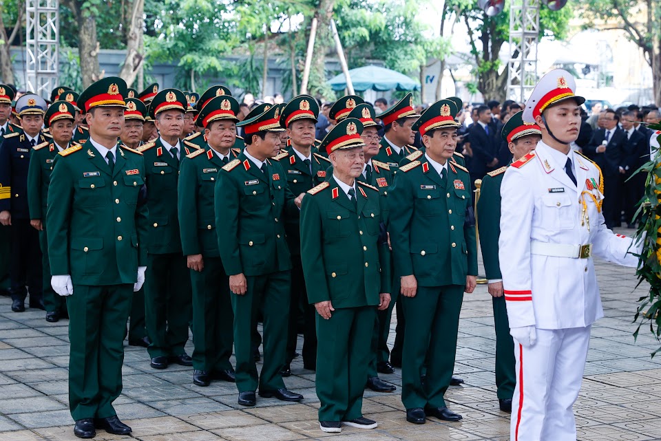 TRỰC TIẾP: LỄ TRUY ĐIỆU VÀ LỄ AN TÁNG TỔNG BÍ THƯ NGUYỄN PHÚ TRỌNG- Ảnh 59.