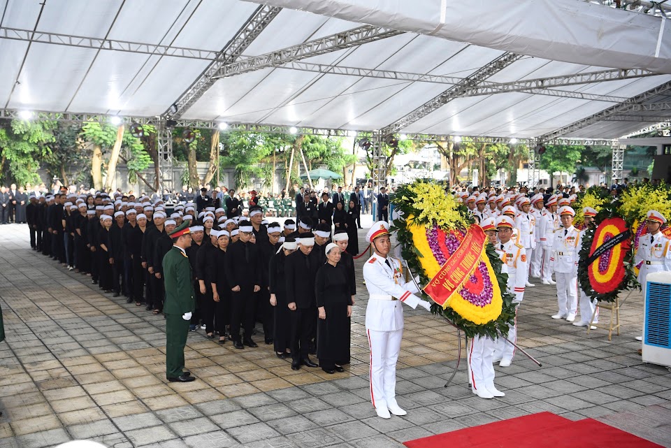 TRỰC TIẾP: LỄ TRUY ĐIỆU VÀ LỄ AN TÁNG TỔNG BÍ THƯ NGUYỄN PHÚ TRỌNG- Ảnh 43.