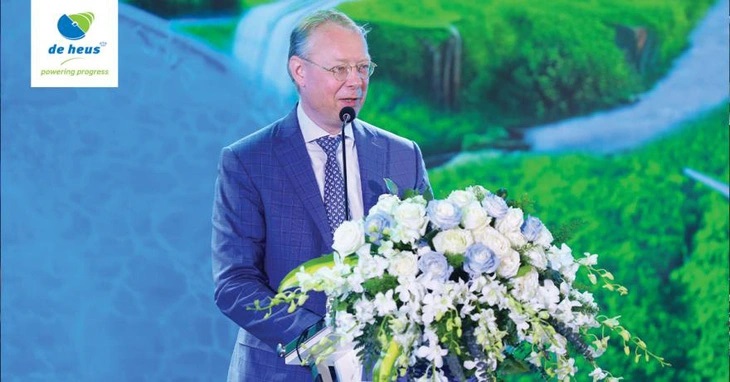 De Heus khánh thành nhà máy thức ăn nuôi tôm 50.000 tấn: 'Đòn bẩy' cho nghề nuôi tôm ĐBSCL- Ảnh 2. De Heus khánh thành nhà máy thức ăn nuôi tôm 50.000 tấn: 'Đòn bẩy' cho nghề nuôi tôm ĐBSCL- Ảnh 2.