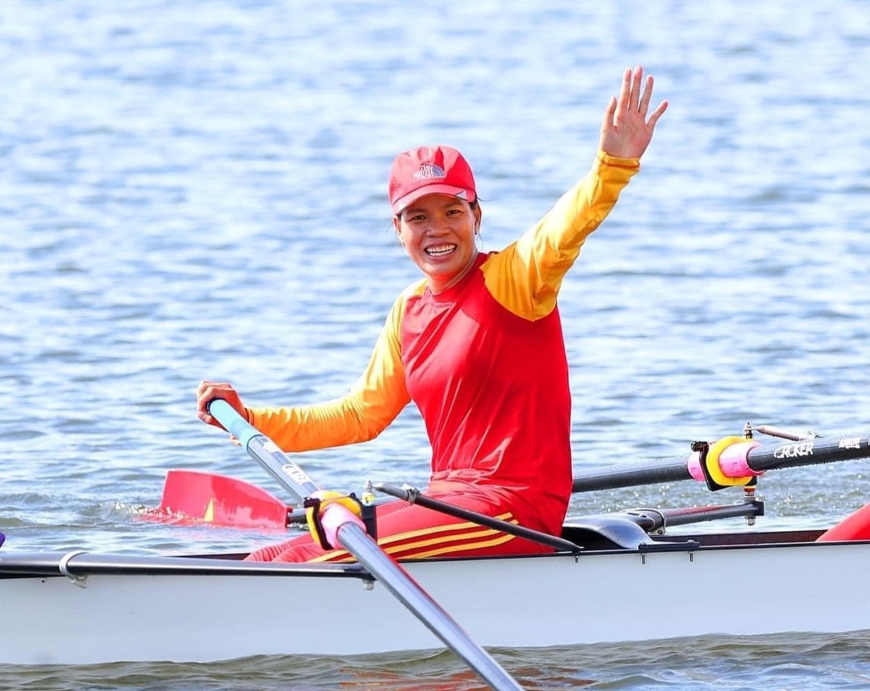 Phạm Thị Huệ xuất sắc vào tứ kết rowing Olympic 2024- Ảnh 1.