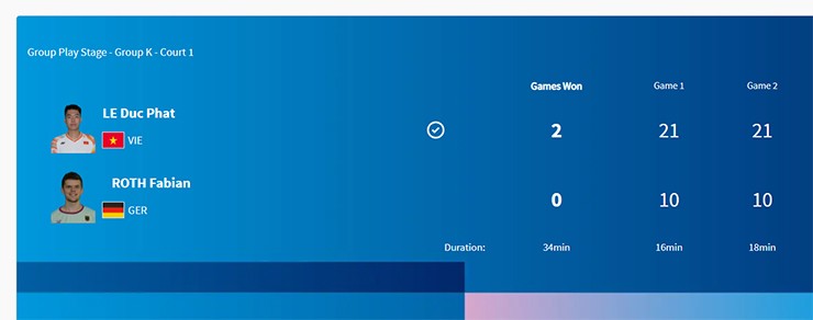 Lê Đức Phát thắng nhanh tay vợt Đức tại Olympic Paris 2024- Ảnh 2.