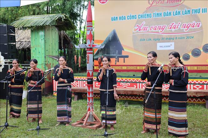 Khai mạc Liên hoan văn hóa cồng chiêng tỉnh Đắk Lắk- Ảnh 2.