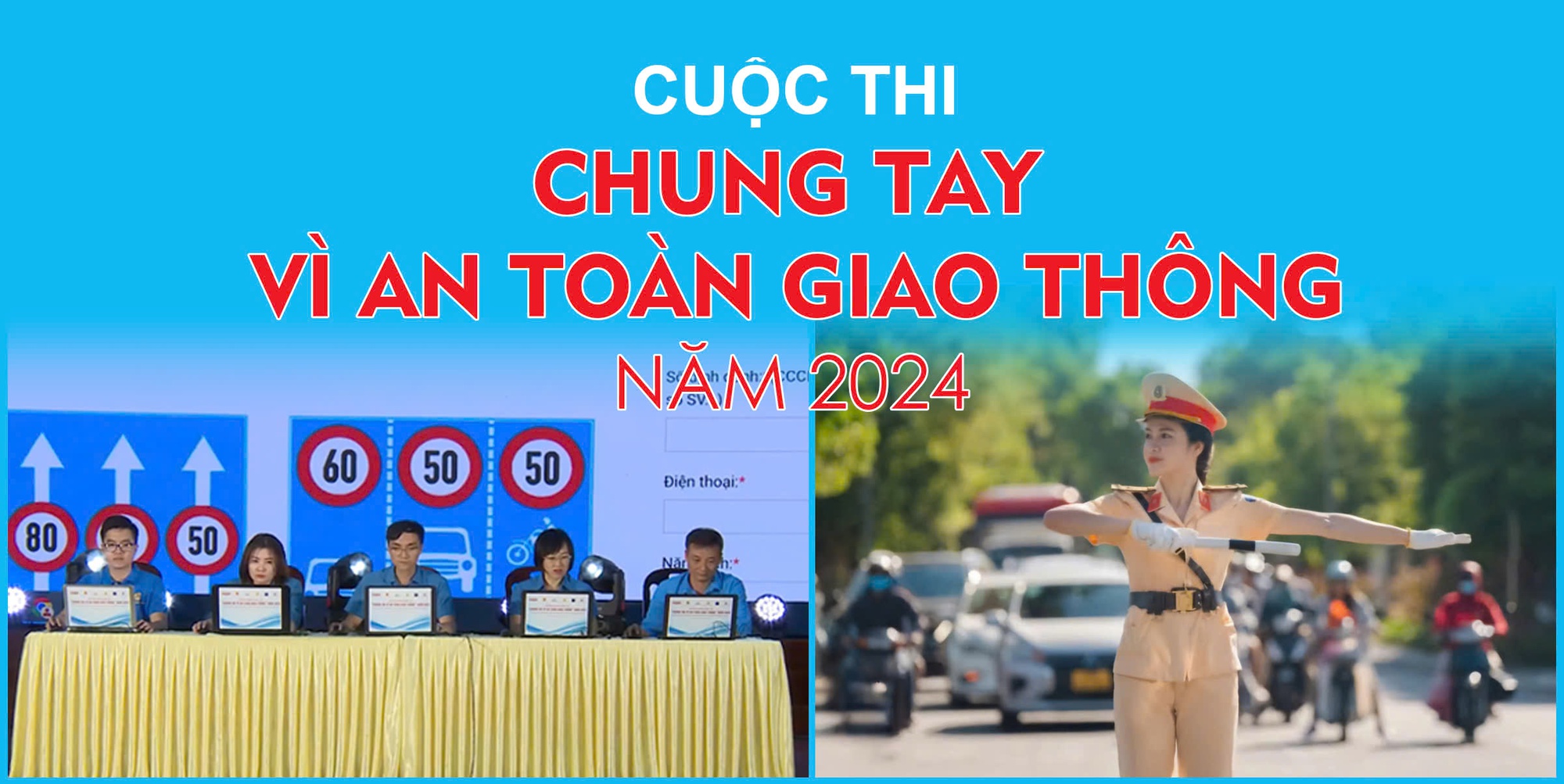 Tuần sau bắt đầu Cuộc thi “Chung tay vì an toàn giao thông” năm 2024- Ảnh 1.